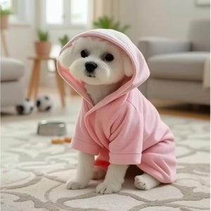 Soft Thickened Pet Coral Fleece Bathrobe: The Ultimate Comfort for Your Furry Friend
