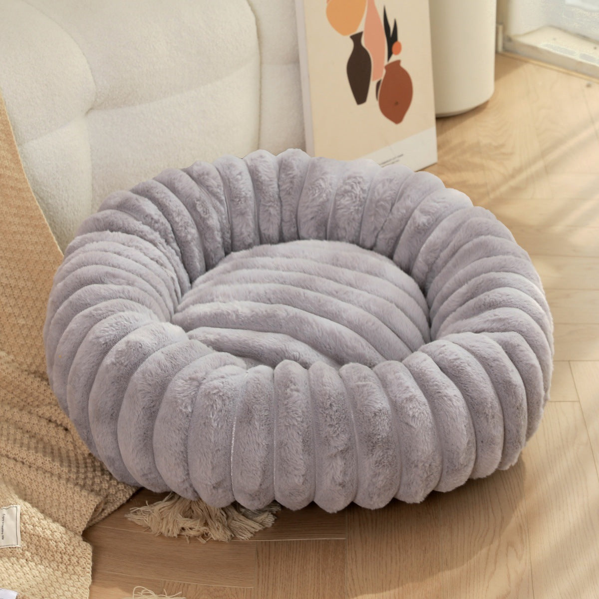 High Weight Plush Round Pet Winter Bed Kennel: The Ultimate Comfort for Your Furry Friends