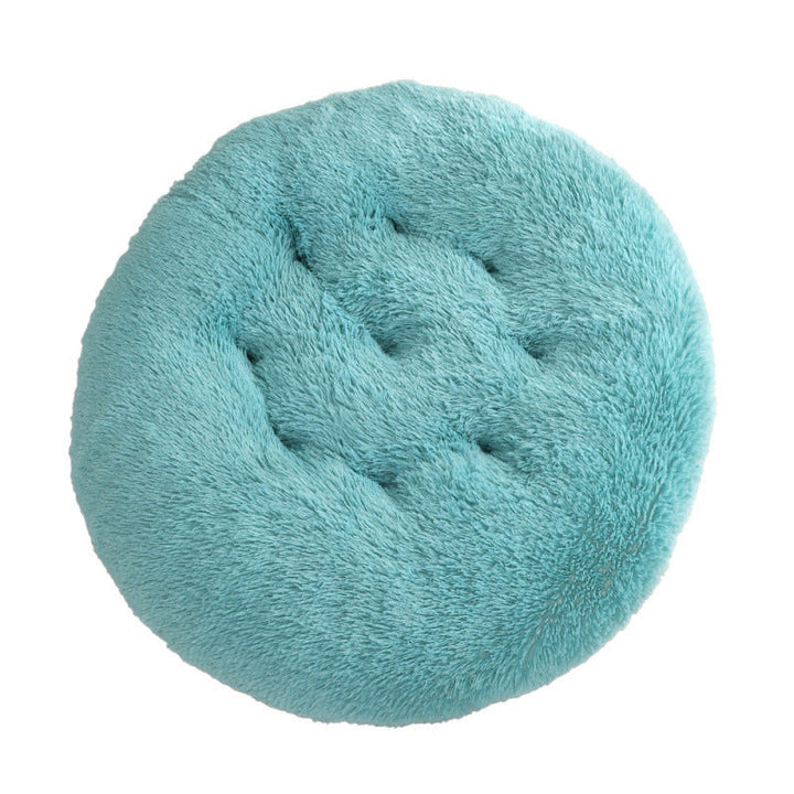 The Ultimate Comfort for Your Furry Friends: Plush Warm Round Pet Sleeping Mat